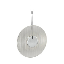 Load image into Gallery viewer, Meclisse™ LED Pendant Light in Polished Chrome/Clear Glass.