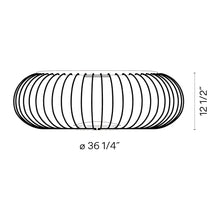 Load image into Gallery viewer, Meridiano Outdoor LED Floor Lamp - line drawing.
