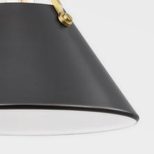 Load image into Gallery viewer, Metal No.2 Swing Arm Wall Light in Detail.