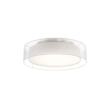 Load image into Gallery viewer, Metropolis LED Semi-Flush Mount Ceiling Light in Medium.