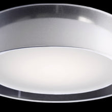 Load image into Gallery viewer, Metropolis LED Semi-Flush Mount Ceiling Light in Detail.