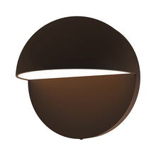 Load image into Gallery viewer, Mezza Cupola™ Outdoor LED Wall Light in Small/Textured Bronze.