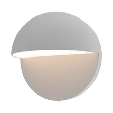 Load image into Gallery viewer, Mezza Cupola™ Outdoor LED Wall Light in Small/Textured Gray.