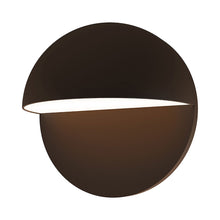 Load image into Gallery viewer, Mezza Cupola™ Outdoor LED Wall Light in Large/Textured Bronze.