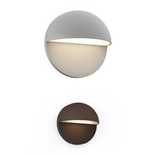 Load image into Gallery viewer, Mezza Cupola™ Outdoor LED Wall Light in Detail.