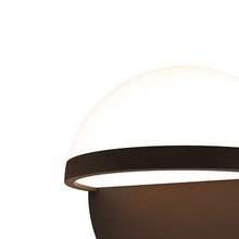 Load image into Gallery viewer, Mezza Vetro™ Outdoor LED Wall Light in Detail.