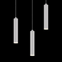 Load image into Gallery viewer, Micro Tube LED Pendant Light in Detail.