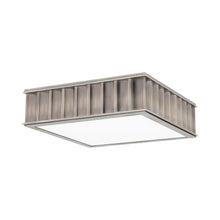 Load image into Gallery viewer, Middlebury Flush Mount Ceiling Light in Square/2-Light/Historic Nickel.