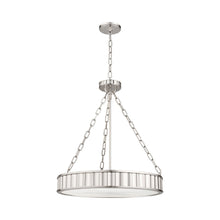 Load image into Gallery viewer, Middlebury Pendant Light in Polished Nickel.