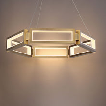 Load image into Gallery viewer, Mies LED Chandelier in Detail.