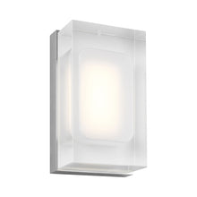 Load image into Gallery viewer, Milley LED Wall Light in Chrome (7-Inch).