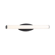 Load image into Gallery viewer, Mini Loft LED Bath Vanity Light in Black.