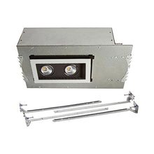 Load image into Gallery viewer, Mini Multiple Spots 2 Light LED Recessed Light Kit in Black (New Construction).