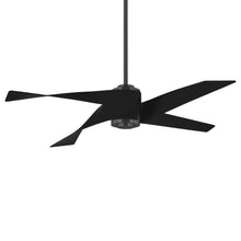 Load image into Gallery viewer, Artemis IV LED Ceiling Fan in Gun Metal / Matte Black.