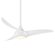Load image into Gallery viewer, Light Wave LED Ceiling Fan in White (44-Inch).
