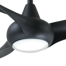 Load image into Gallery viewer, Light Wave LED Ceiling Fan in Detail.
