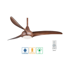 Load image into Gallery viewer, Light Wave LED Ceiling Fan in Detail.
