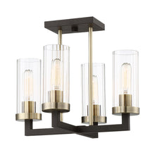 Load image into Gallery viewer, Ainsley Court Semi Flush Ceiling Light.