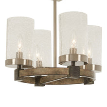 Load image into Gallery viewer, Bridlewood Semi Flush Mount Ceiling Light in Detail.