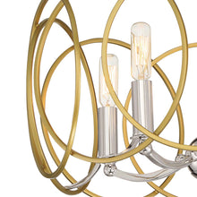 Load image into Gallery viewer, Chassell Semi Flush Ceiling Light in Detail.