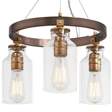 Load image into Gallery viewer, Morrow Semi Flush Mount Ceiling Light in Detail.