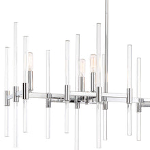 Load image into Gallery viewer, Pillar Linear Pendant Light in Detail.