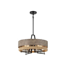 Load image into Gallery viewer, Silver Creek Drum Pendant Light.