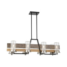 Load image into Gallery viewer, Silver Creek Linear Pendant Light.