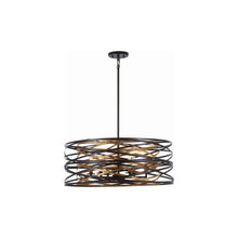 Load image into Gallery viewer, Vortic Flow Drum Pendant Light.