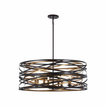 Load image into Gallery viewer, Vortic Flow Drum Pendant Light (Large).