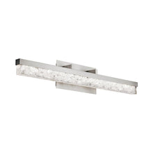 Load image into Gallery viewer, Minx LED Bath Vanity Light in Medium/Brushed Nickel.