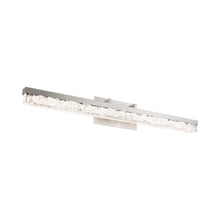Load image into Gallery viewer, Minx LED Bath Vanity Light in Large/Brushed Nickel.