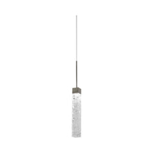 Load image into Gallery viewer, Minx LED Pendant Light in 1-Light/Antique Nickel.
