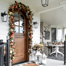 Load image into Gallery viewer, Mission Beach Outdoor Wall Sconce in Outdoor Area.