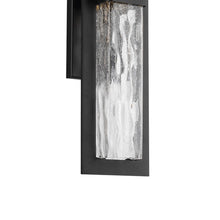 Load image into Gallery viewer, Mist Outdoor LED Wall Light in Detail.