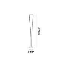 Load image into Gallery viewer, Mite Floor Lamp - line drawing.