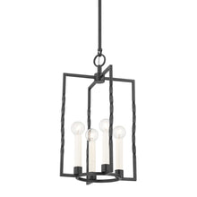 Load image into Gallery viewer, Adelaide Pendant Light in Textured Black (Small).