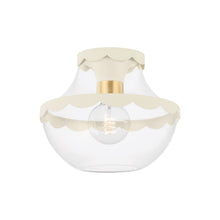Load image into Gallery viewer, Alaina Semi Flush Mount Ceiling Light.