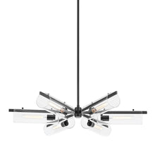 Load image into Gallery viewer, Ariel Chandelier in Soft Black (6-Light).