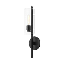 Load image into Gallery viewer, Ariel Wall Light in Black (1-Light).