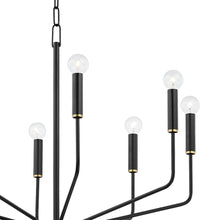 Load image into Gallery viewer, Bailey Chandelier in Detail.
