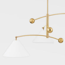 Load image into Gallery viewer, Birdie Chandelier in Detail.