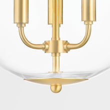 Load image into Gallery viewer, Bobbi Semi Flush Mount Ceiling Light in Detail.