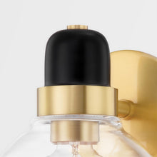 Load image into Gallery viewer, Camile Bath Wall Light in Detail.