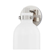 Load image into Gallery viewer, Elli Bath Wall Light in Polished Nickel.