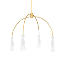 Load image into Gallery viewer, Flora Chandelier in Detail.