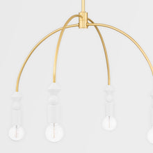 Load image into Gallery viewer, Flora Chandelier in Detail.