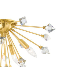 Load image into Gallery viewer, Genesis Flush Mount Ceiling Light in Detail.