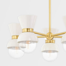 Load image into Gallery viewer, Gillian Chandelier in Detail.