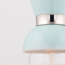 Load image into Gallery viewer, Gillian Semi Flush Mount Ceiling Light in Detail.